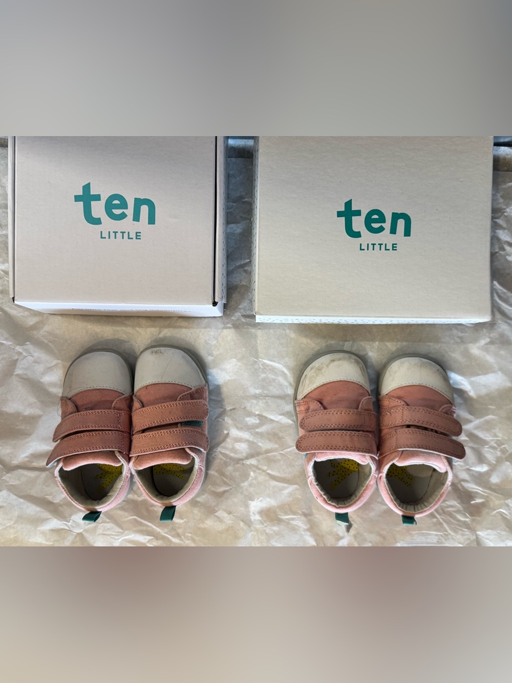 Ten Little 2-Pairs Shoe Bundle for Toddler Girl